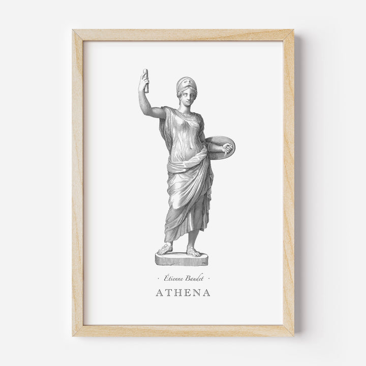 Athena engraving