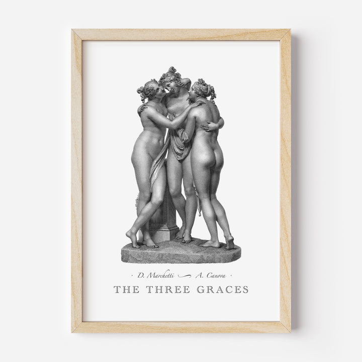 Three Graces engraving