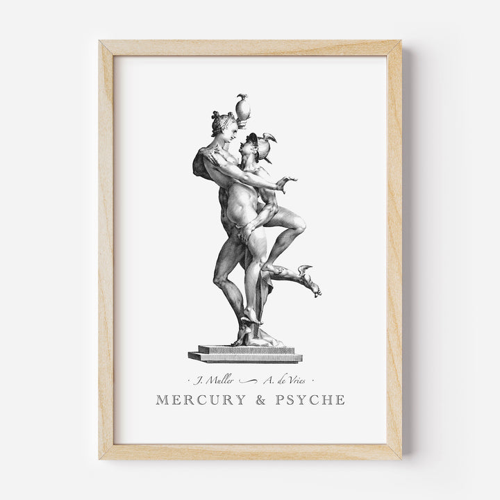 Mercury and Psyche engraving