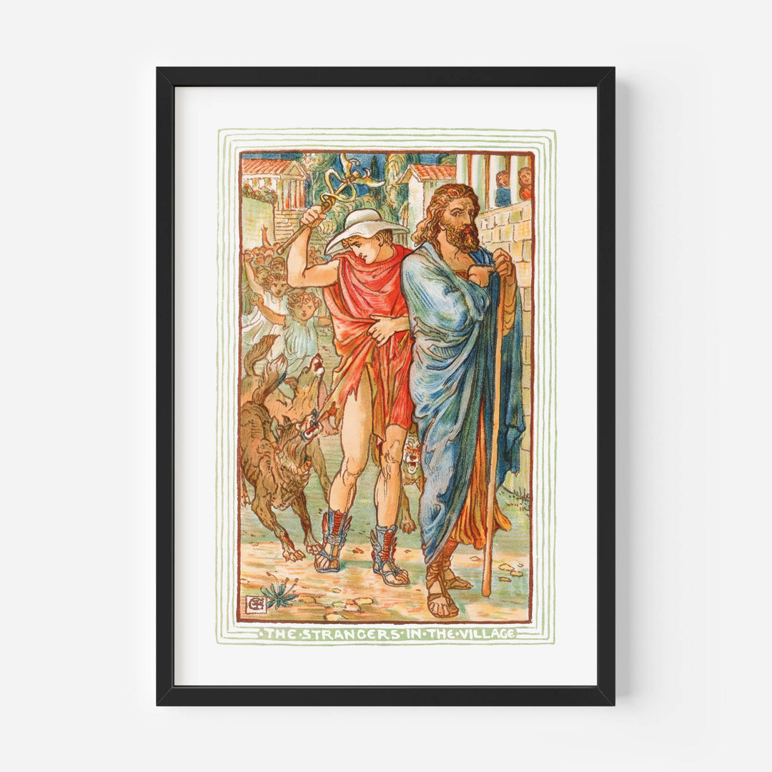 Strangers: Gods in Disguise - Walter Crane