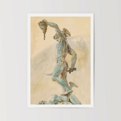 Perseus watercolour - JS Sargent
