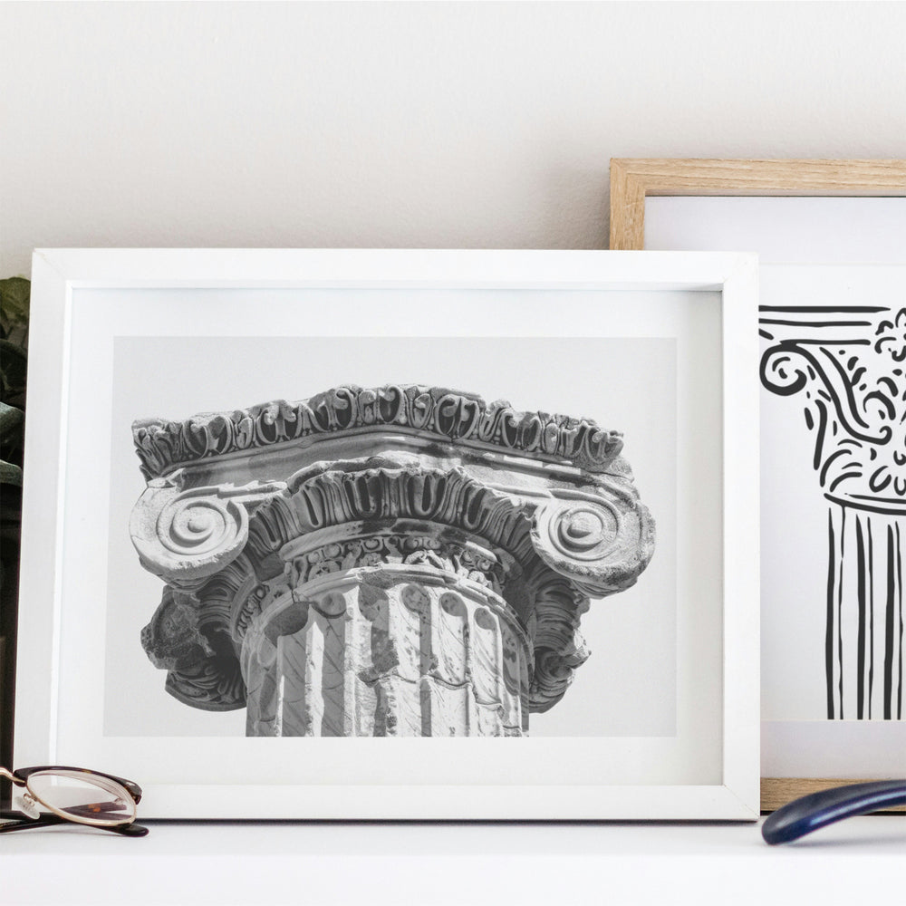 Ionic Capital - Modern Mythos Art