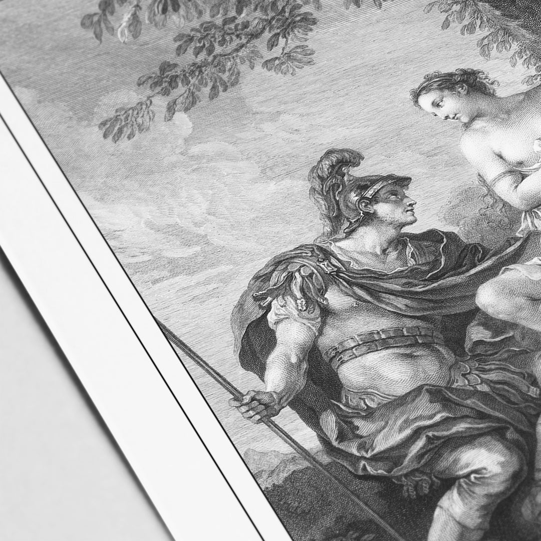 Aeneas and Aphrodite - Modern Mythos Art