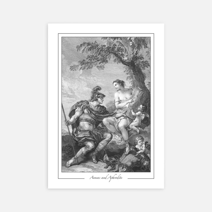 Aeneas and Aphrodite - Modern Mythos Art