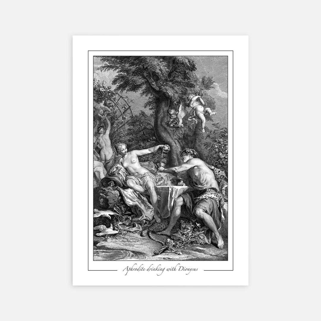 Aphrodite and Dionysus - Modern Mythos Art