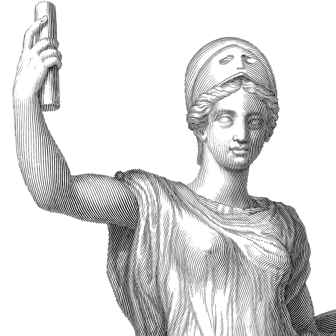 Athena - Baudet - Modern Mythos Art