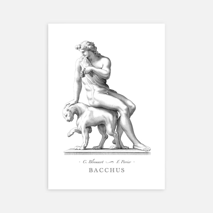 Bacchus - Bloemaert - Modern Mythos Art