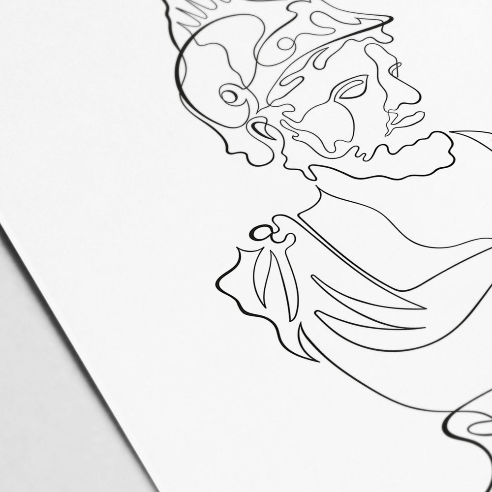 Ajax Line Art - Modern Mythos Art