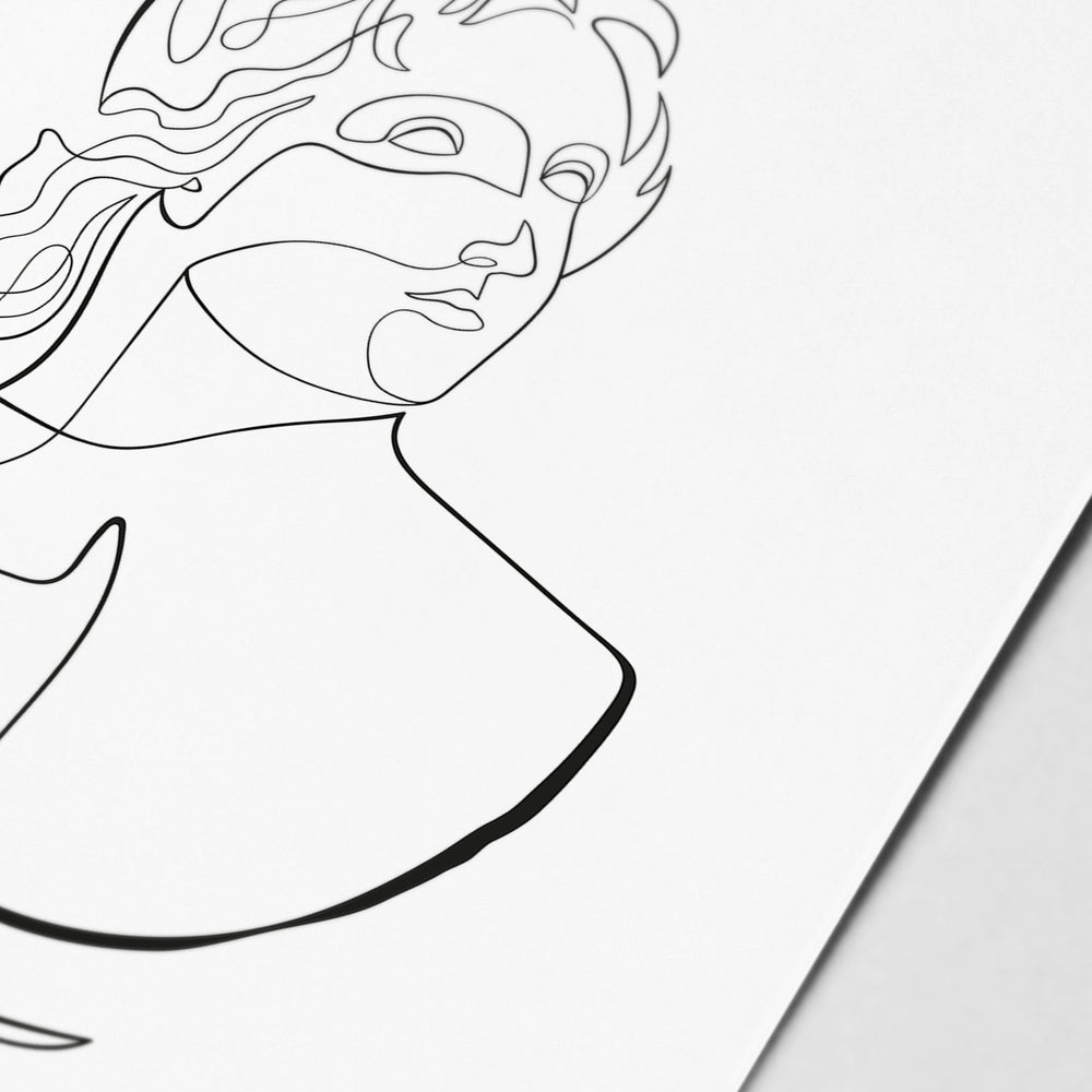 Paris Line Art - Modern Mythos Art