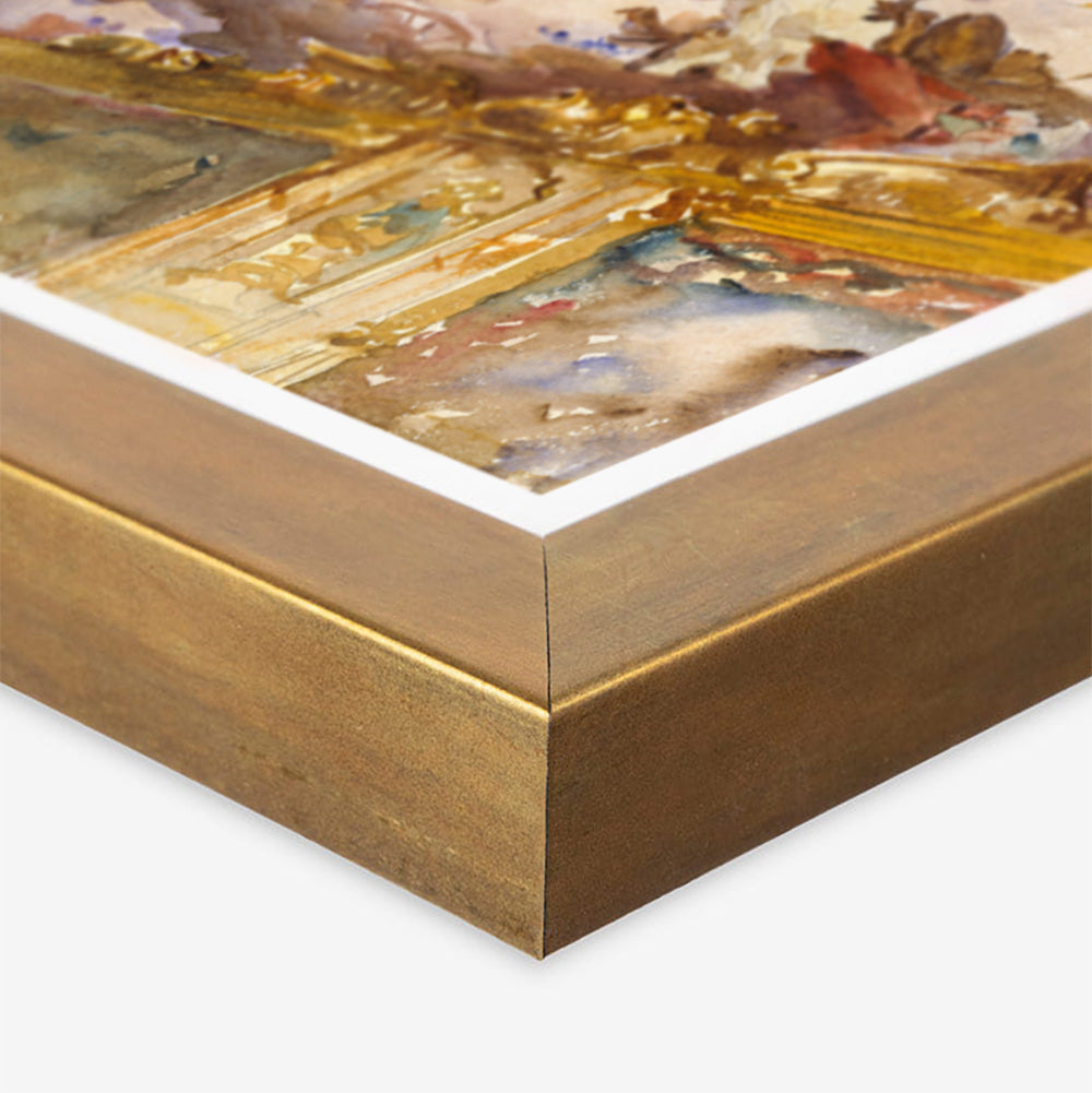 Tiepolo Ceiling watercolour - JS Sargent - Modern Mythos Art