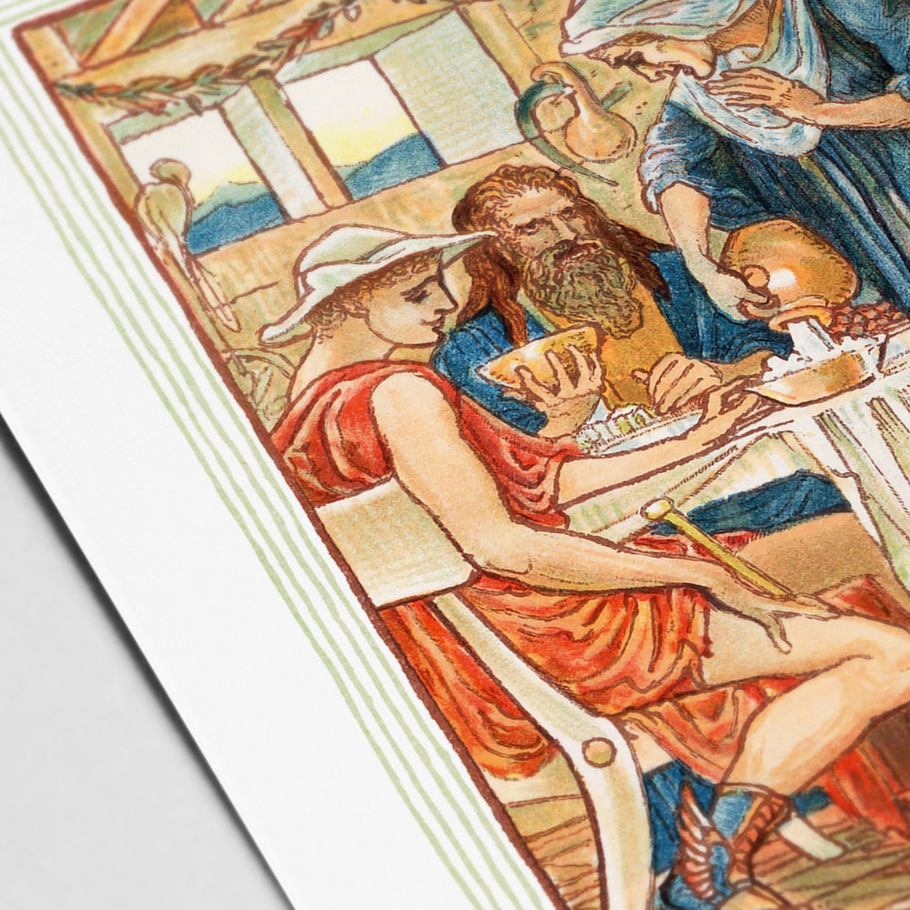 Strangers: Gods Entertained - Walter Crane - Modern Mythos Art