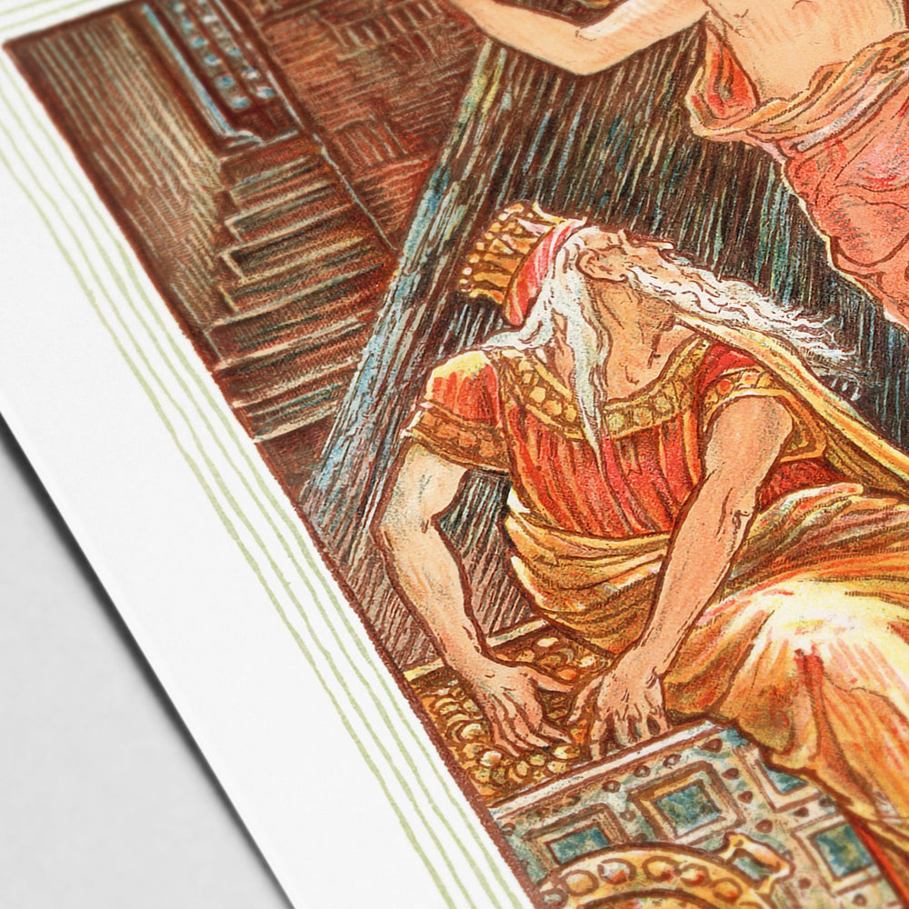 Hermes and Midas - Walter Crane - Modern Mythos Art