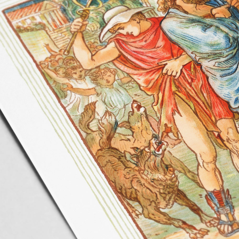 Strangers: Gods in Disguise - Walter Crane - Modern Mythos Art