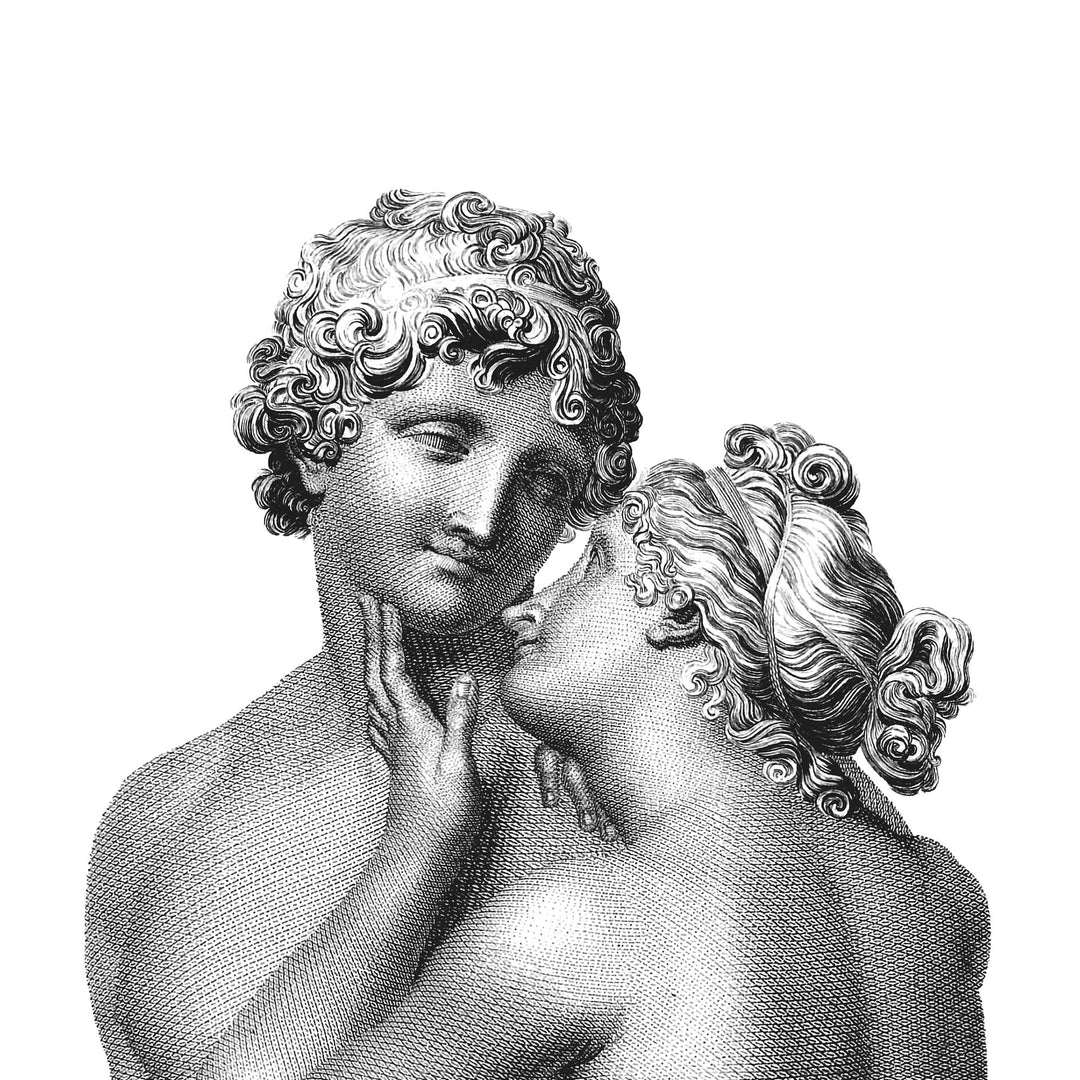 Adonis and Venus engraving