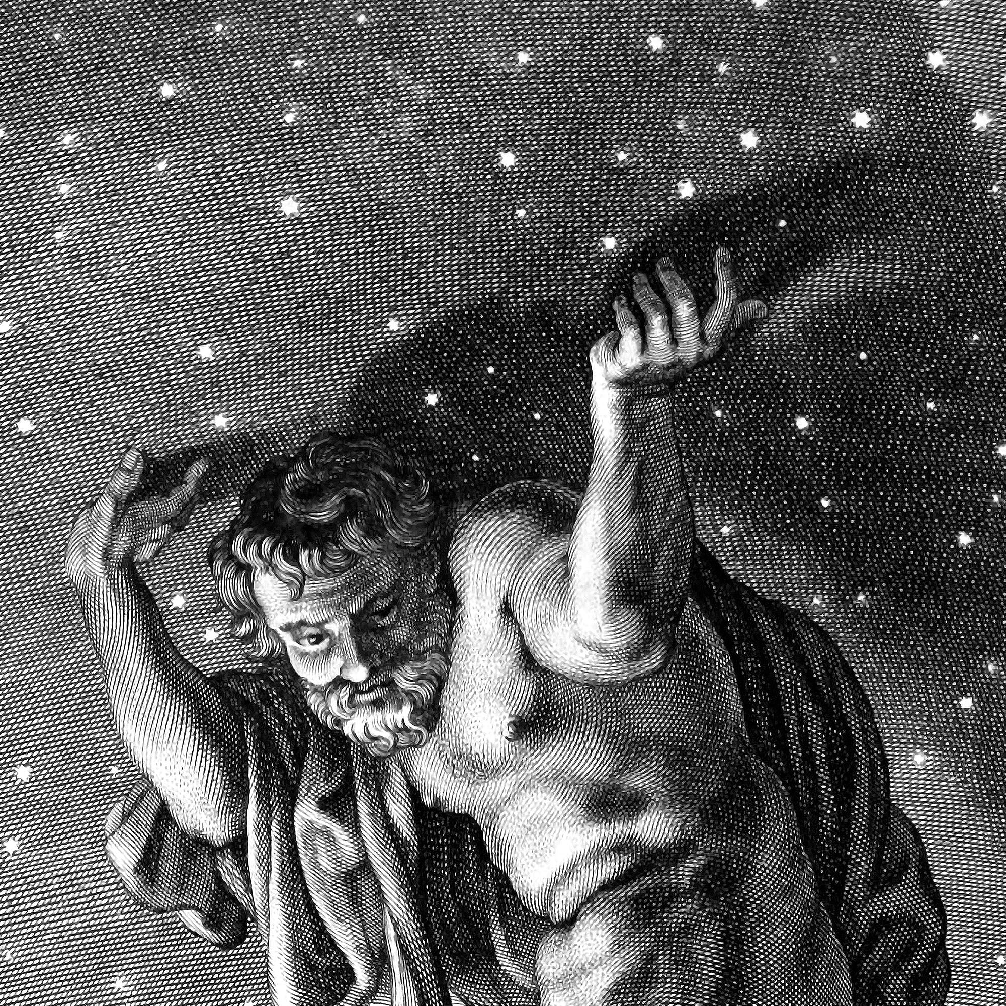 Atlas Holding up the Sky — Greek Titan Art Print