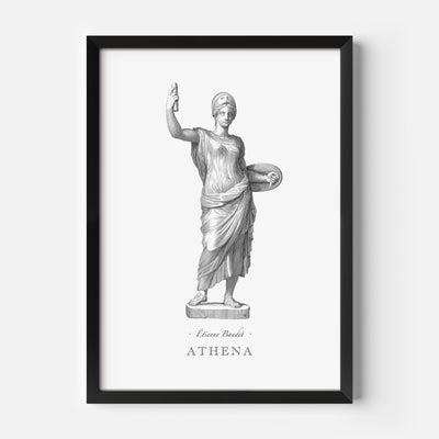 Athena engraving