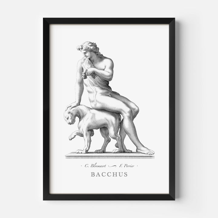 Bacchus engraving