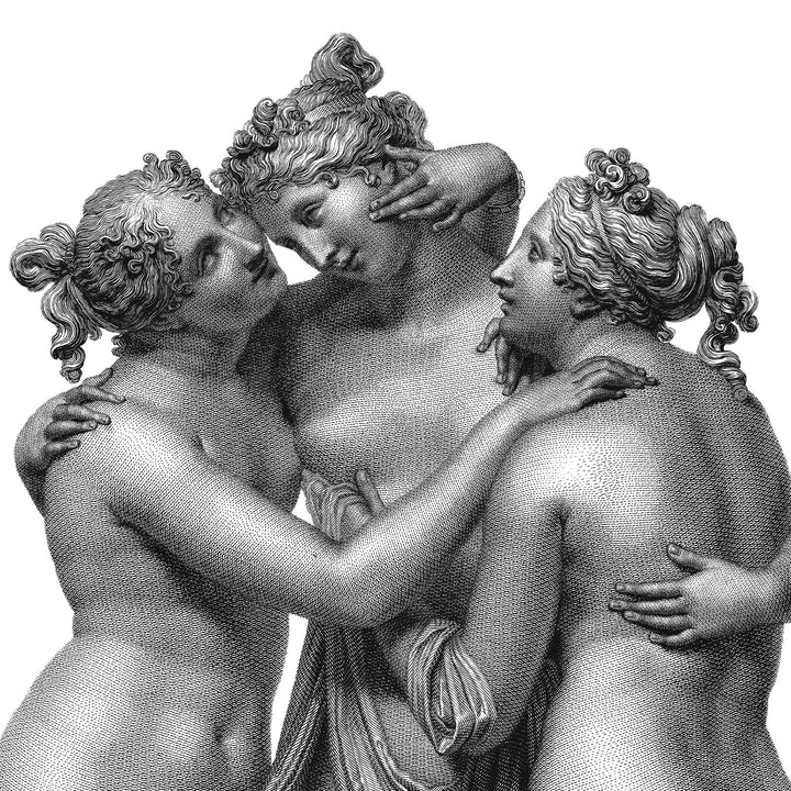 Three Graces engraving