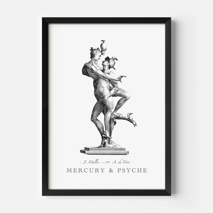 Mercury and Psyche engraving