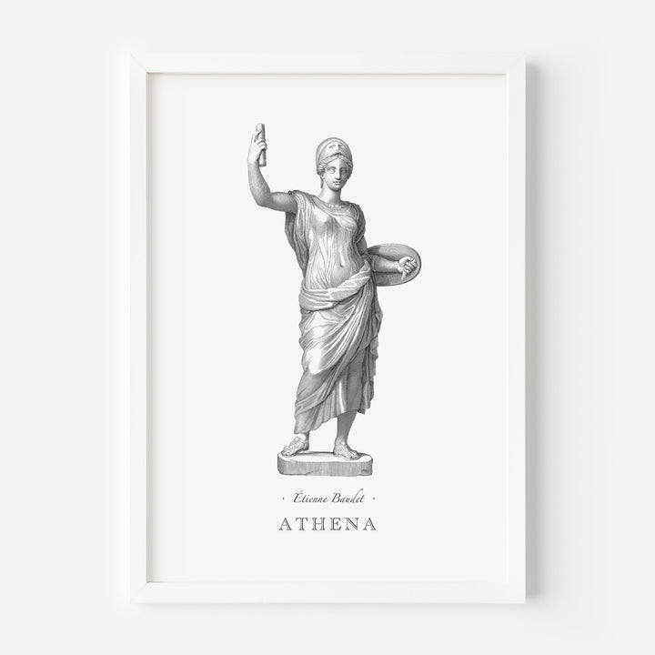 Athena engraving