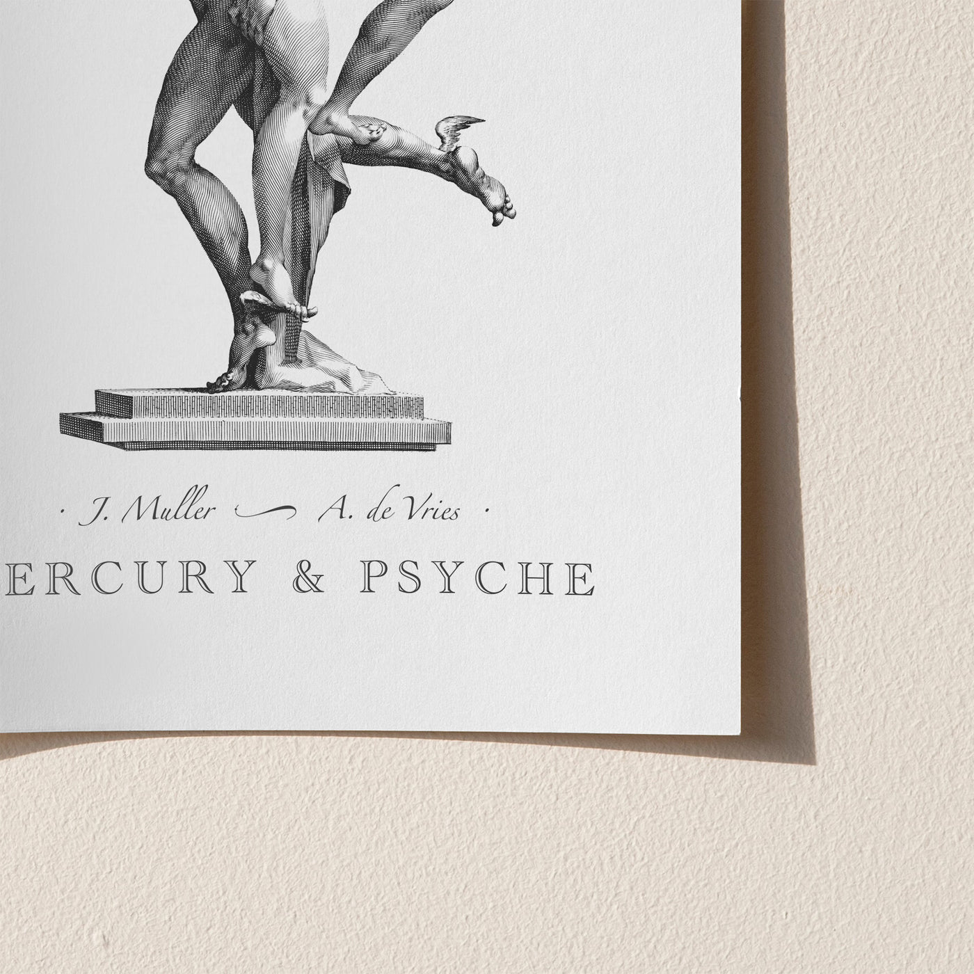 Mercury and Psyche engraving